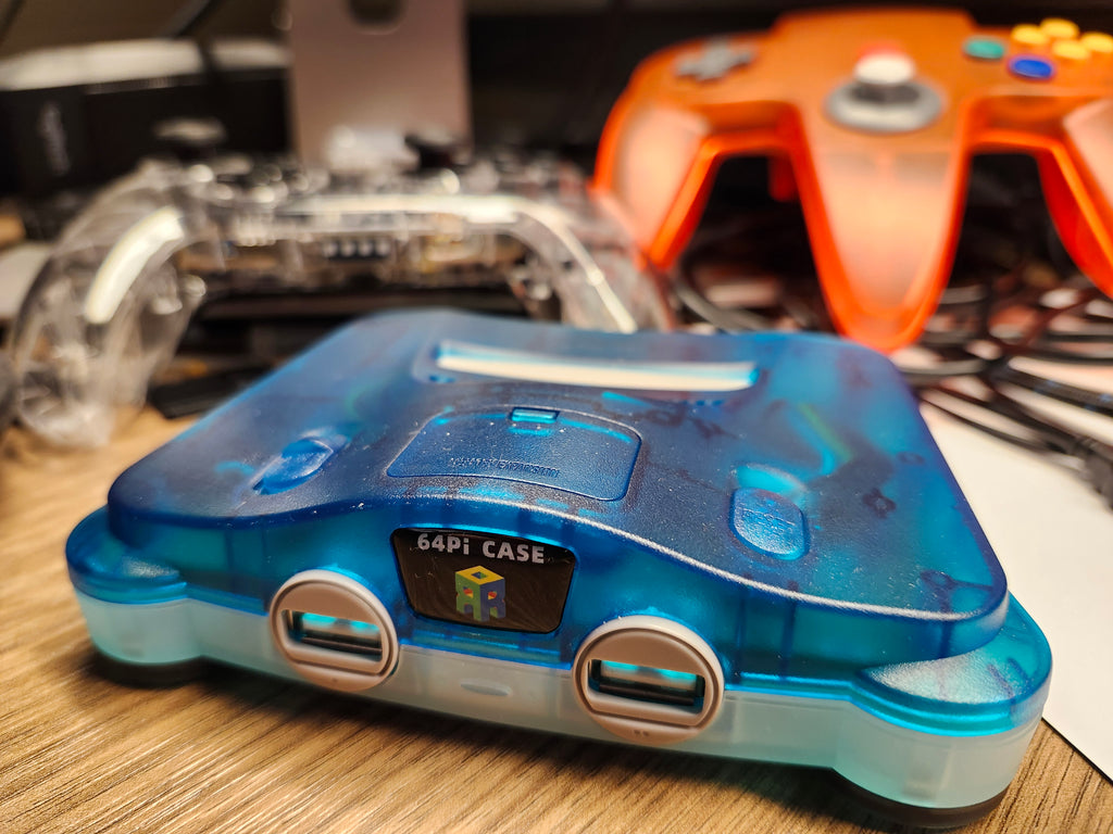 RetroFlag 64Pi case Console | Raspberry Pi 5 with 256GB NVMe | Plug & Play Retro System
