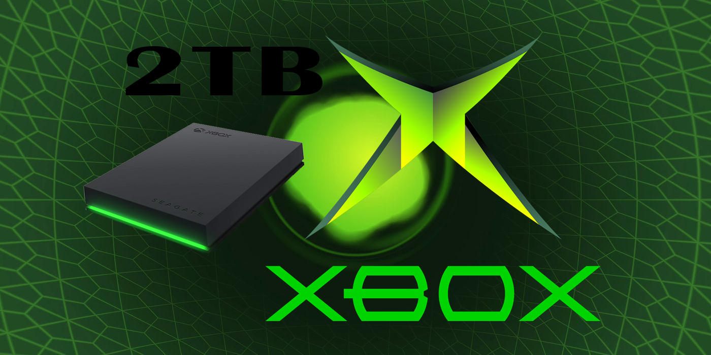 2TB Seagate Xbox Drive – Plug & Play Retro System with Original Console Support (PC Ready)