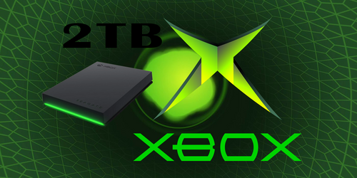 2TB Seagate Xbox Drive – Plug & Play Retro System with Original Console Support (PC Ready)